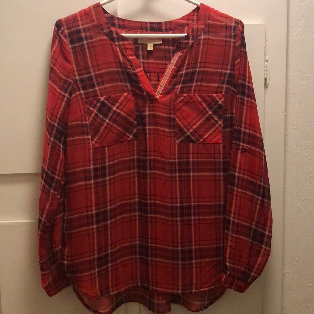 Long sleeve blouse